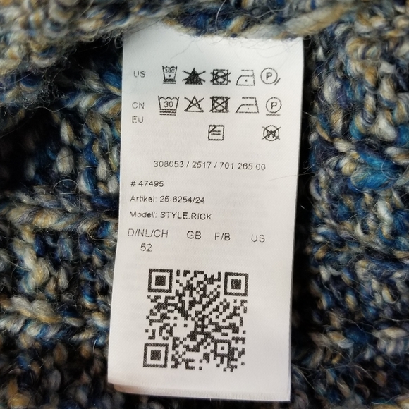 BRAX Feel Good Style Rick Men's Alpaca Wool Blend Crewneck Sweater - Picture 7 of 10